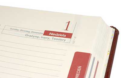 A Polish calendar will list all names being celebrated on that particular day A Polish calendar will list all names being celebrated on that particular day