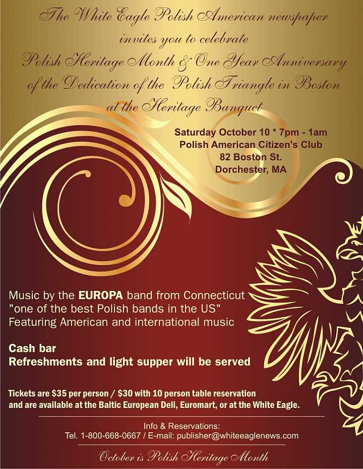 Heritage Banquet
