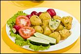 Boiled potatoes (kartofle gotowane z wody)